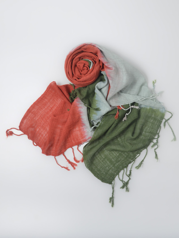 Khăn 100% cotton ba màu khoẻ khoắn