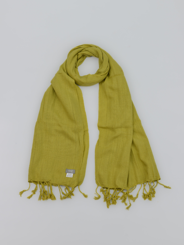 Khăn 100% cotton giản dị phong trần Xanh Lá Non