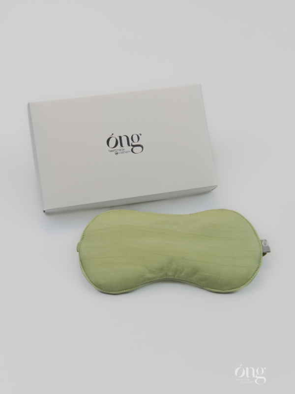 Bịt mắt lụa tơ tằm tự nhiên Jade