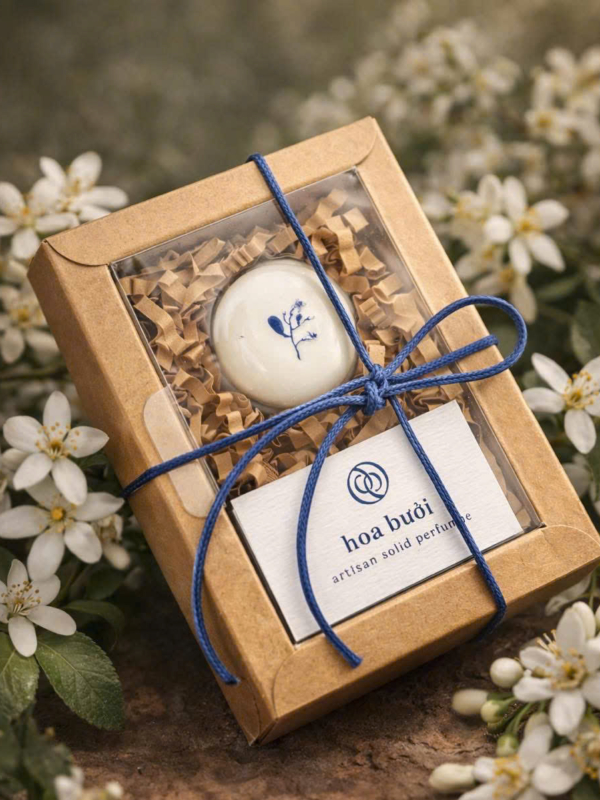Nước hoa sáp hoa bưởi