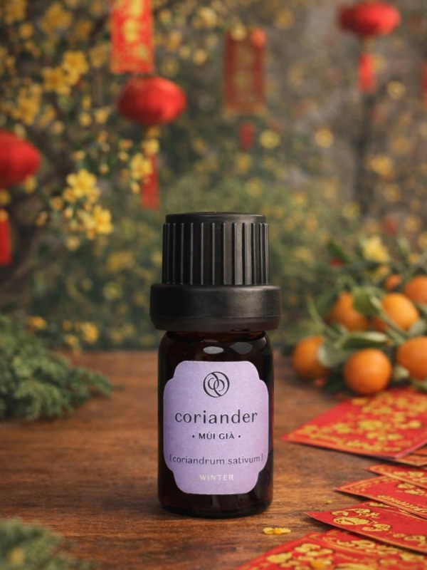 Tinh dầu Coriander Winter – Mùi già